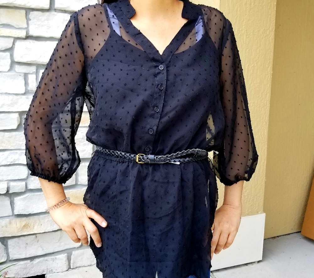 Fire Los Angeles Women's 3/4 Sleeve Blouse